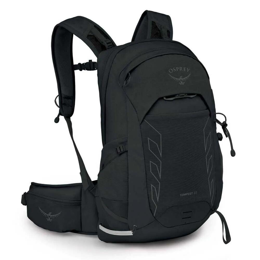 オスプレー テンペスト 22L エクステンデッド フィット レディース バックパック （ Black/CoalGrey ） | OSPREY Tempest 22L Extended Fit Woman Backpack [t]