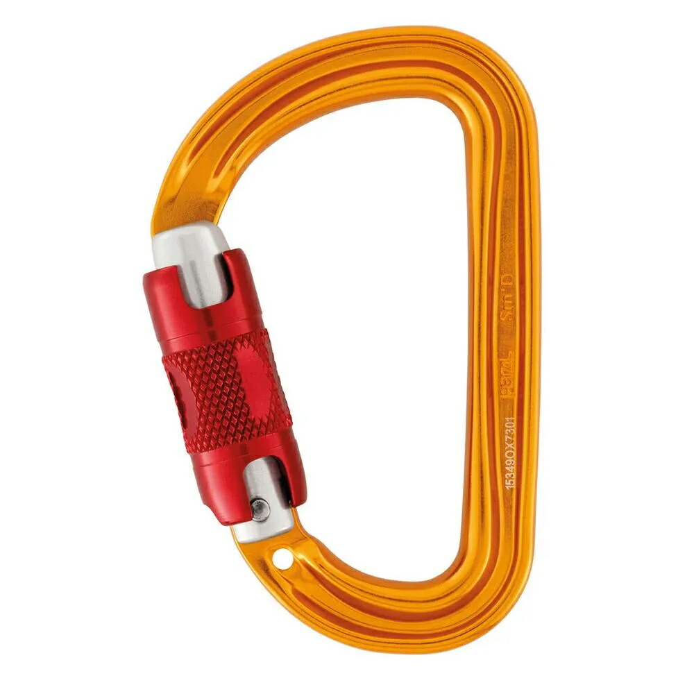 ペツル スマート D ツイスト ロック スナップ フック （ Orange ） | PETZL Sm´D Twist Lock Snap Hook [t]