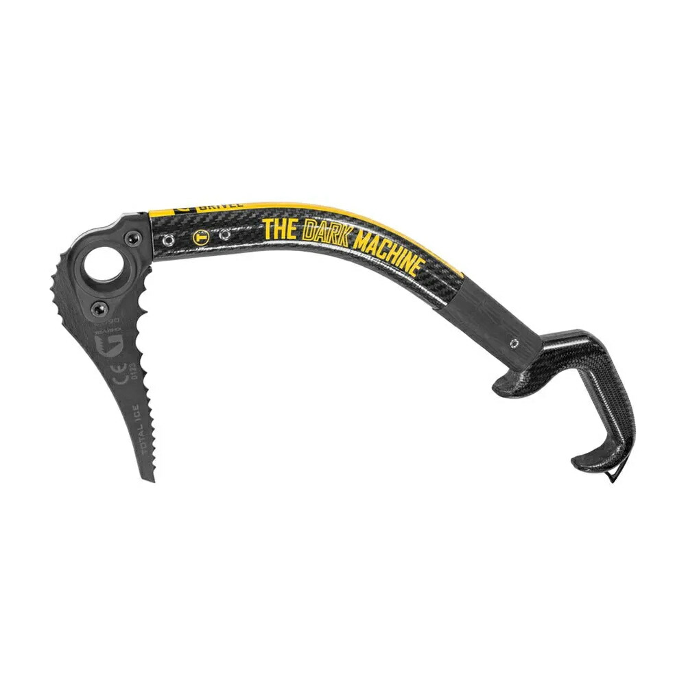 グリベル 靉靆たる 器械 CE 内燃機関 アックス （ Black / Yellow ） | GRIVEL Dark Machine CE ice axe [t]