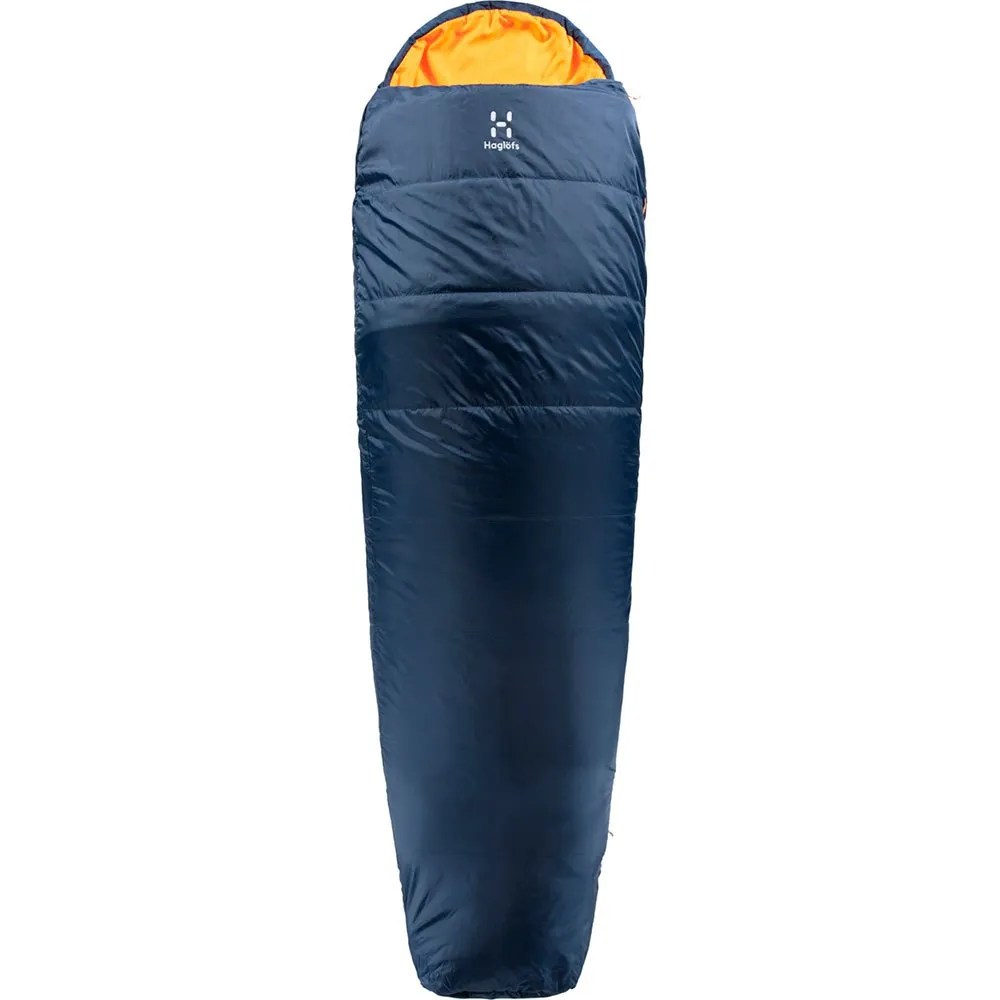 ホグロフス タリウス +6゜C スリーピング バッグ （ Midnight Blue / Tangerine ） | HAGLOFS Tarius +6゜C Sleeping Bag [t]