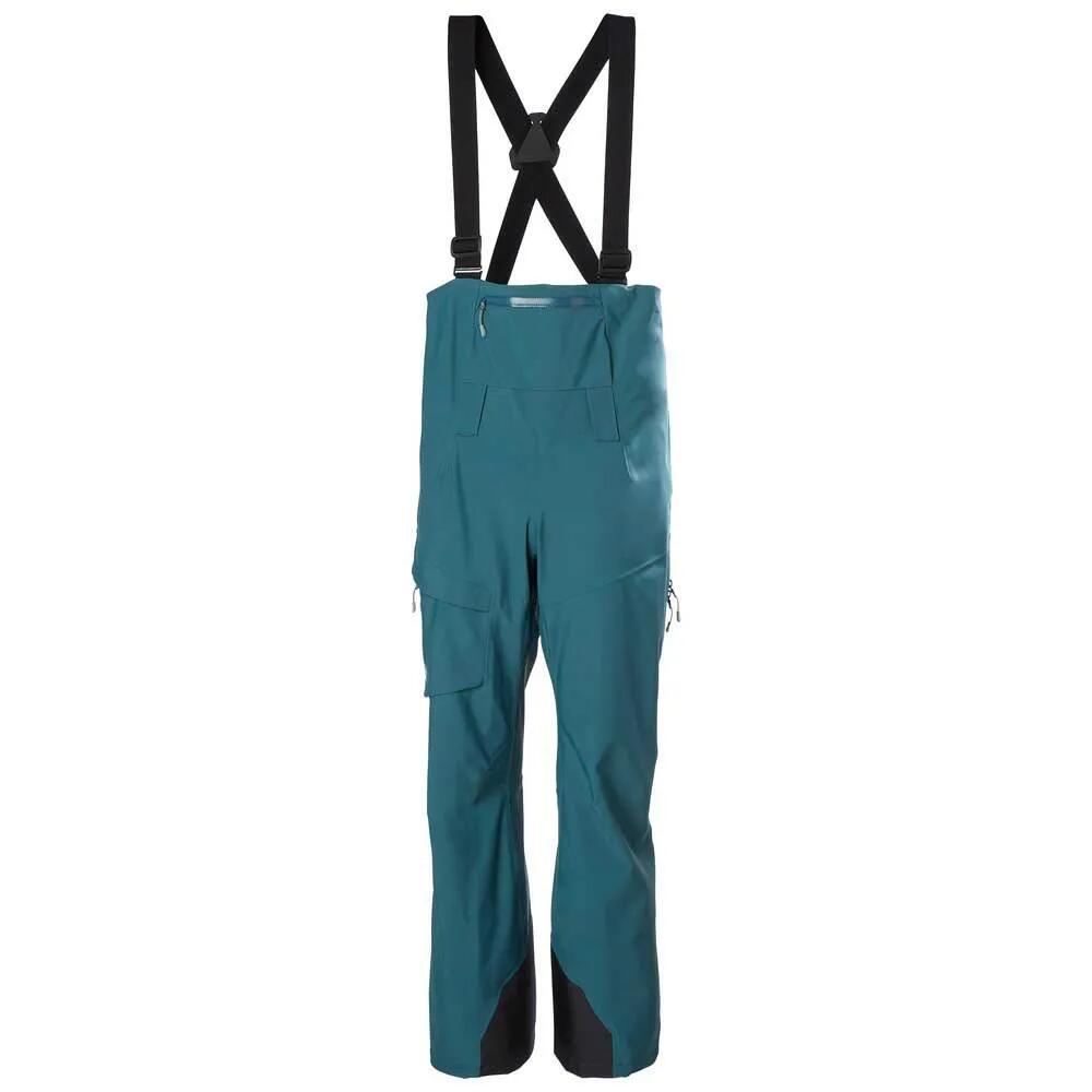 ヘリーハンセン ヴェルグラス BC ビブ ズボン下 レディース （ Dark Creek ） | HELLY HANSEN Verglas BC Bib pants Women [t]