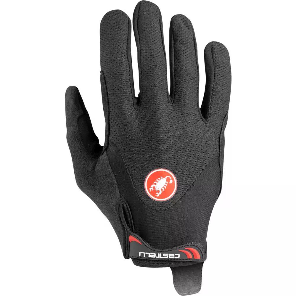 カステリ アレンベルグ ジェル 地球儀 （ Black ） | CASTELLI Arenberg Gel gloves  [t]