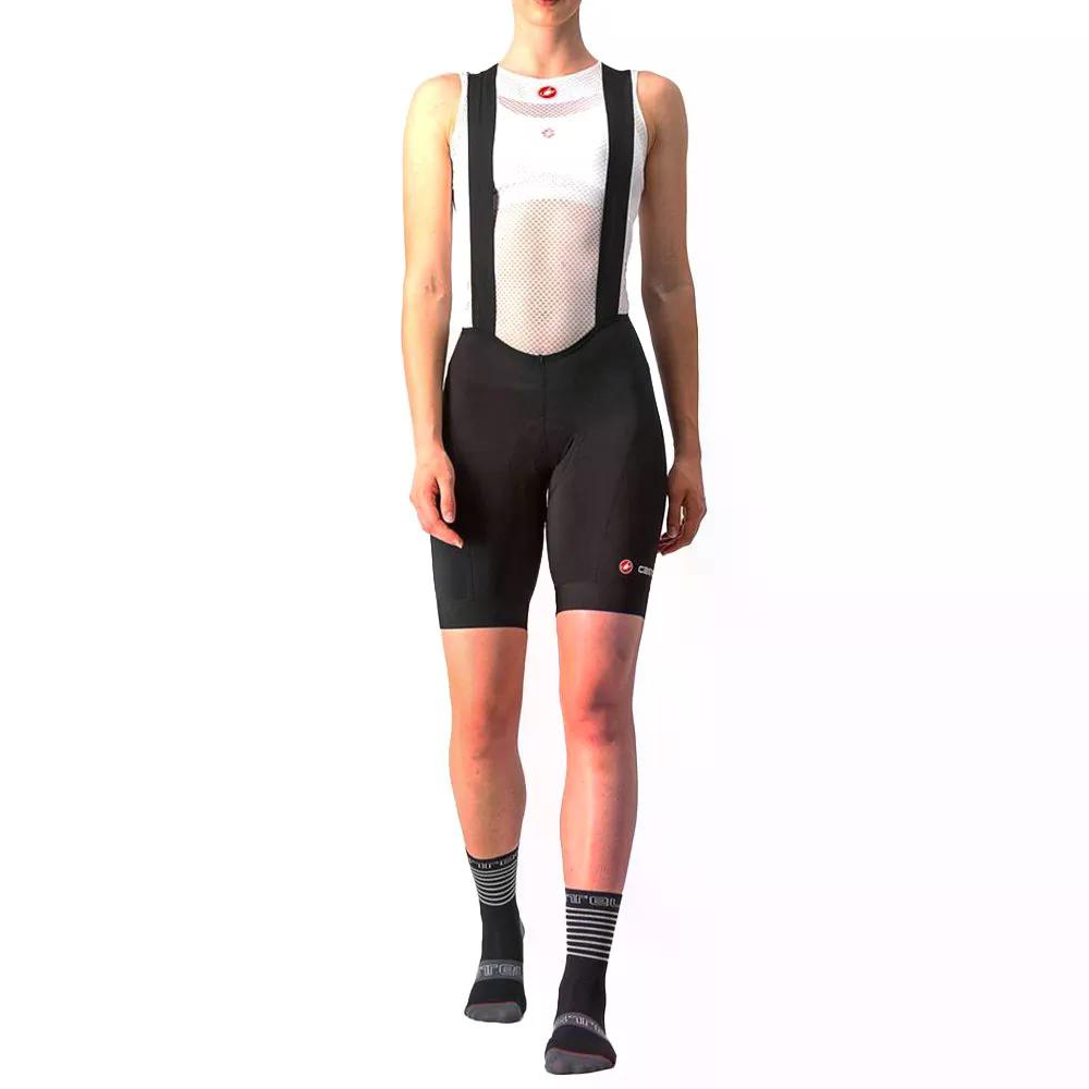 カステリ エンデュランス ビブショーツ レディース （ Black ） | CASTELLI Endurance bib shorts Woman  [t]