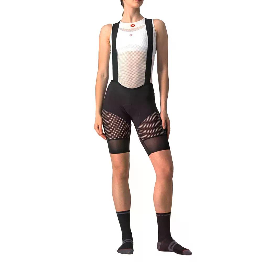 カステリ アンリミテッド DT ベースレイヤー さる股引き レディース （ Black ） | CASTELLI Unlimited DT Base layer shorts Woman  [t]