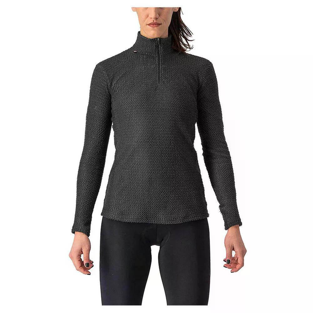 カステリ 冷ややかさ デイズ 2nd ロング捩り ベースレイヤー レディース （ Black ） | CASTELLI Cold Days 2nd long sleeve base layer Woman  [t]