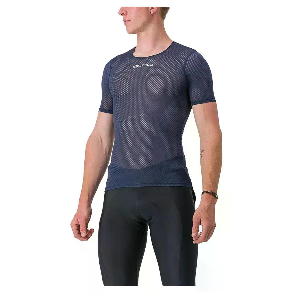 カステリ 労働者階級 メッシュ 2.0 遊撃手捩り ベースレイヤー （ BelgianBlue ） | CASTELLI Pro Mesh 2.0 short sleeve base layer  [t]