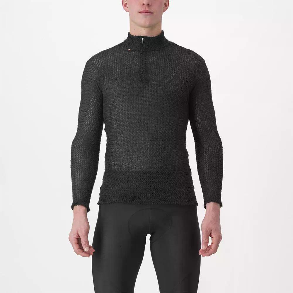 カステリ 冷ややかさ デイズ 2nd ロング捩り ベースレイヤー （ Black ） | CASTELLI Cold Days 2nd long sleeve base layer  [t]