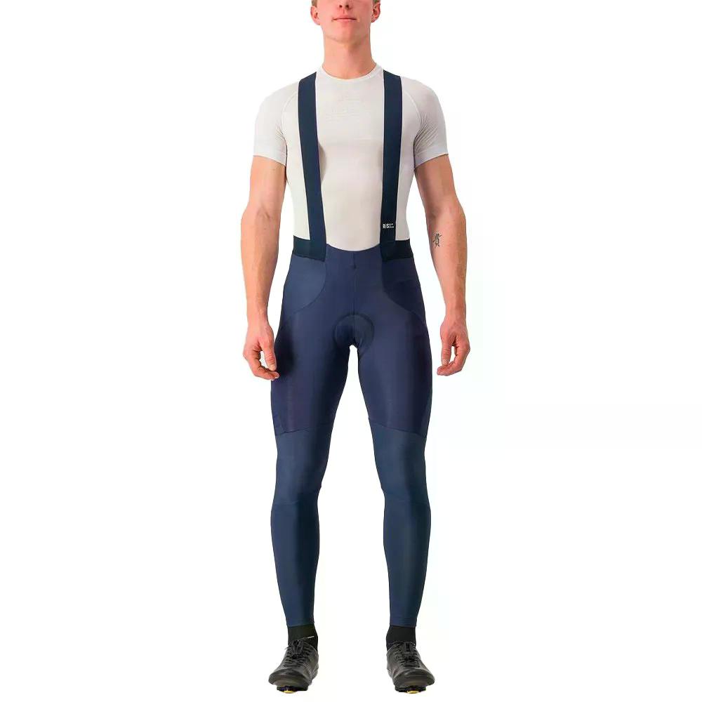 カステリ ソルパッソ Ros ビブタイツ （ Blue/Blue ） | CASTELLI Sorpasso Ros bib tights  [t] 自転車・サイクリング-メンズウェア