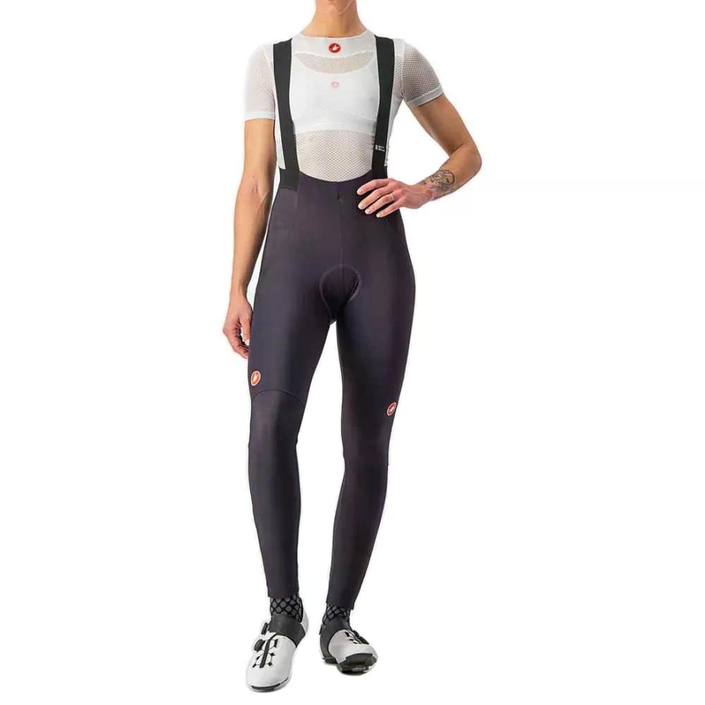 カステリ ソルパッソ RoS ビブタイツ レディース （ DarkNightShade/SilverReflex ） | CASTELLI Sorpasso RoS bib tights Woman  [t]