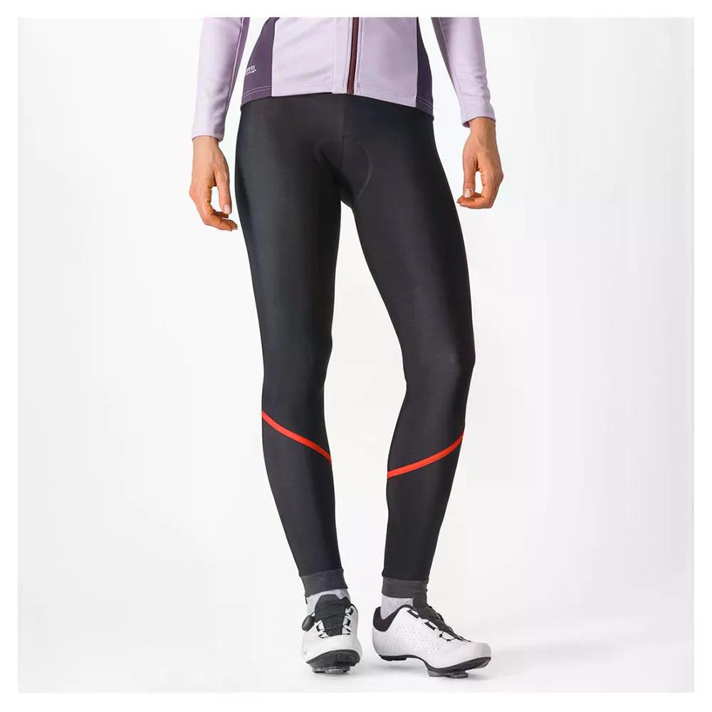 カステリ ヴェロチッシマ DT ビブタイツ （ Black/Hibiscus ） | CASTELLI Velocissima DT bib tights  [t]