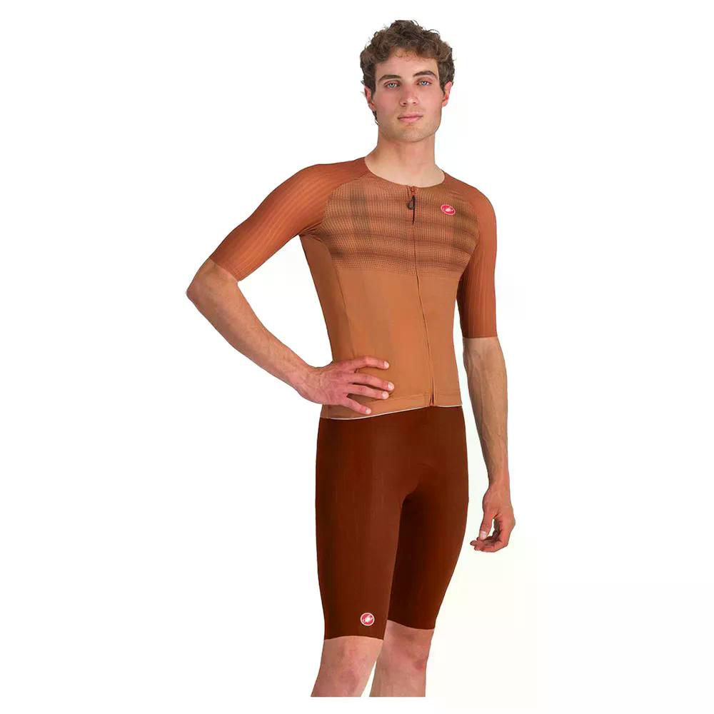 カステリ 無償性 エアロ RC S ビブショーツ （ DarkBrown ） | CASTELLI Free Aero RC S bib shorts  [t]