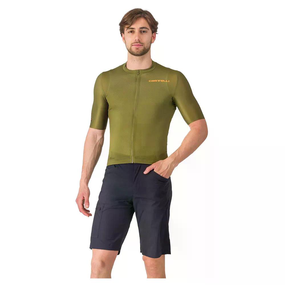 カステリ アンリミテッド 冒険 乳母車 さる股引き （ Black ） | CASTELLI Unlimited Adventure Baggy shorts  [t]