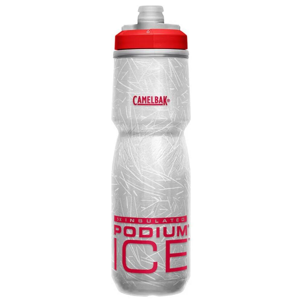キャメルバック ポディウム アイス 620ml ウォーターボトル （ Red ） | CAMELBAK Podium Ice 620ml Water Bottle [t]