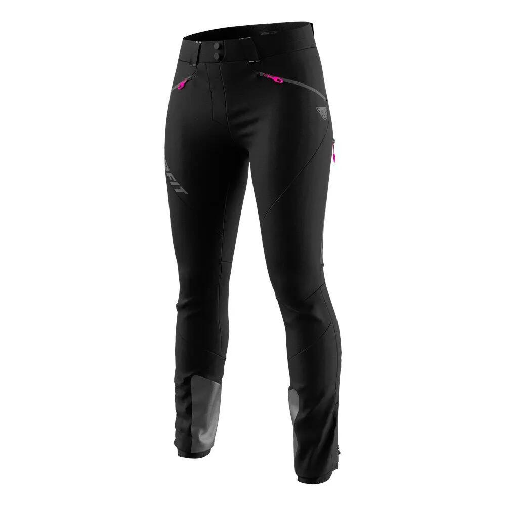 ディナフィット TLT ツアリング ダイナストレッチ パンツ レディース （ Black Out / Pink Glo ） | DYNAFIT TLT Touring Dynastretch Pants Women [t]