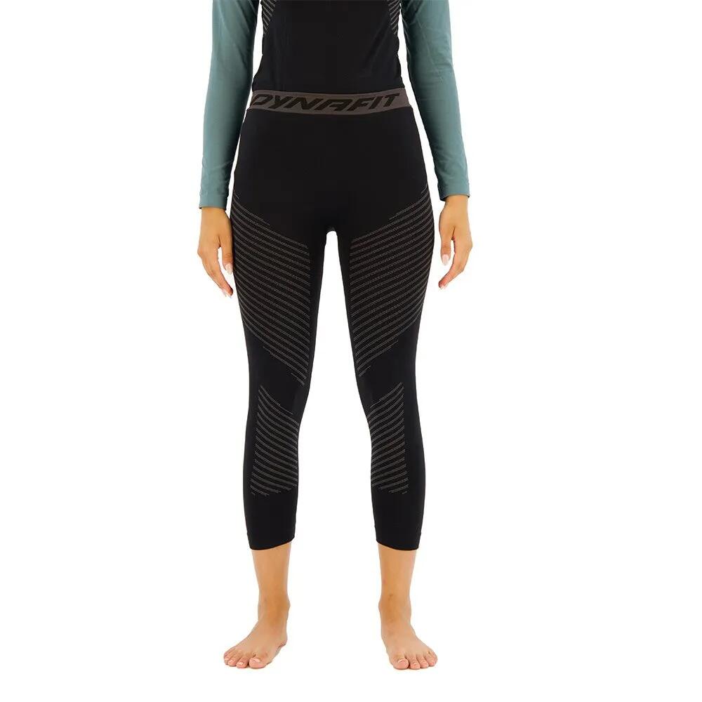 ディナフィット スピード ドライアーン レギンス レディース （ Black Out / Magnet ） | DYNAFIT Speed Dryarn leggings Women [t]｜クライムスワールド 店