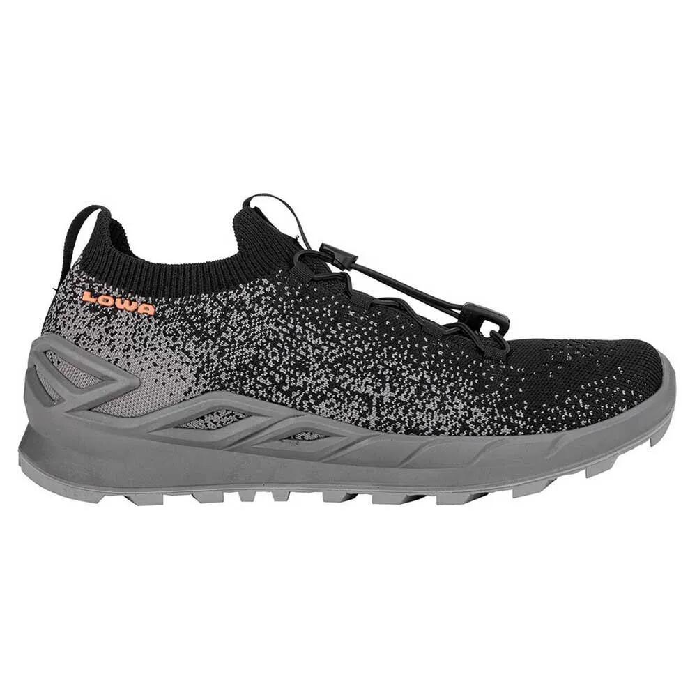 ローバー フュージョン ロー ハイキング シューズ レディース （ Anthracite / Melon ） | LOWA Fusion Low Hiking Shoes Women [t]