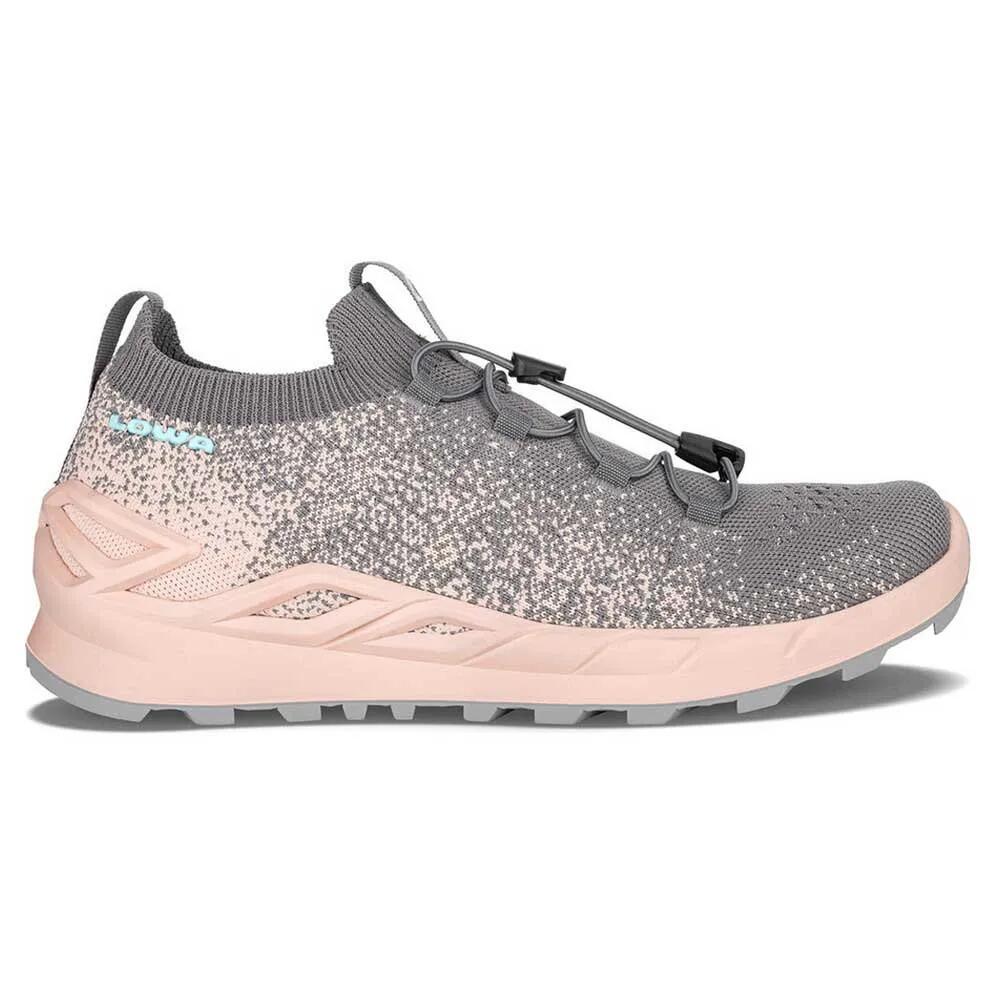 ローバー フュージョン ロー ハイキング シューズ レディース （ Anthracite / Rose ） | LOWA Fusion Low Hiking Shoes Women [t]