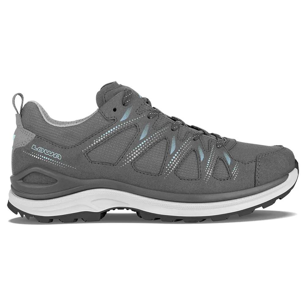 ローバー イノックス EVO II ゴアテックス 山歩き シューズ レディース （ Graphite / Arctic ） | LOWA Innox EVO II gore-tex Hiking Shoes Women [t]