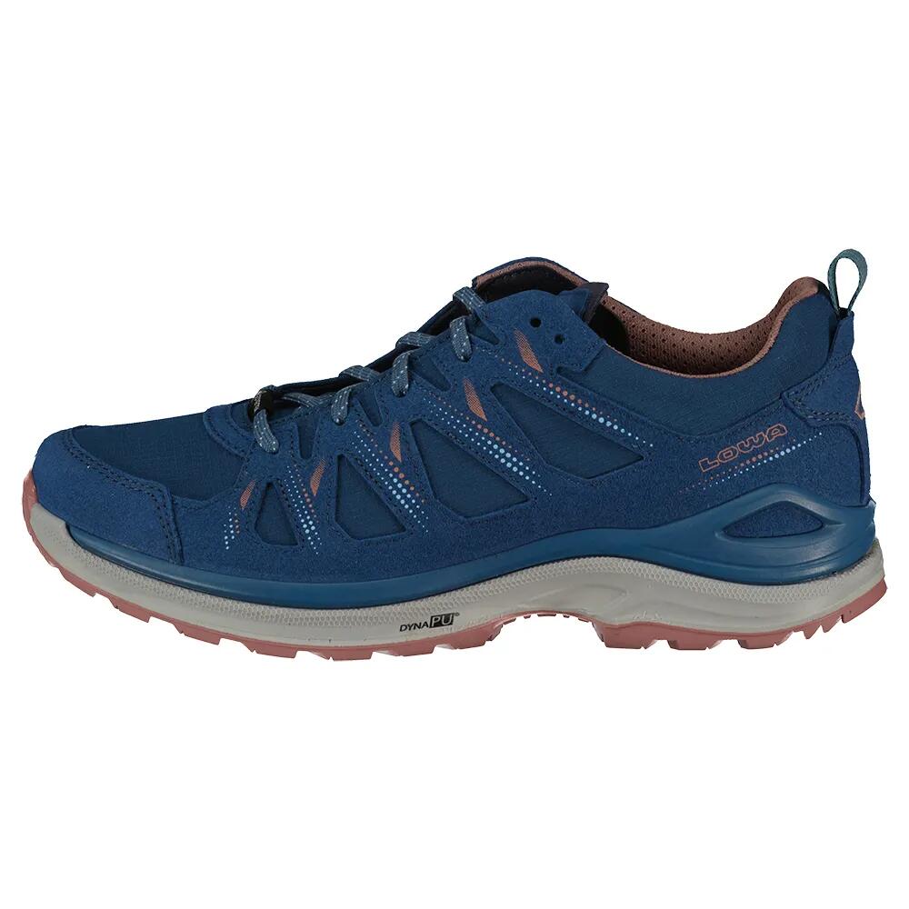 ローバー イノックス EVO II ゴアテックス ハイキング シューズ レディース （ Steelblue / Brown Rose ） | LOWA Innox EVO II gore-tex Hiking Shoes Women [t]