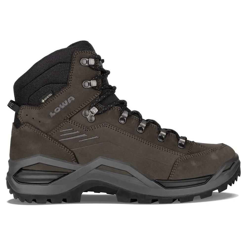 ローバー レネゲード EVO ゴアテックス ミッド ハイキング ブーツ （ Dark Brown / Black ） | LOWA Renegade Evo gore-tex Mid Hiking Boots [t]