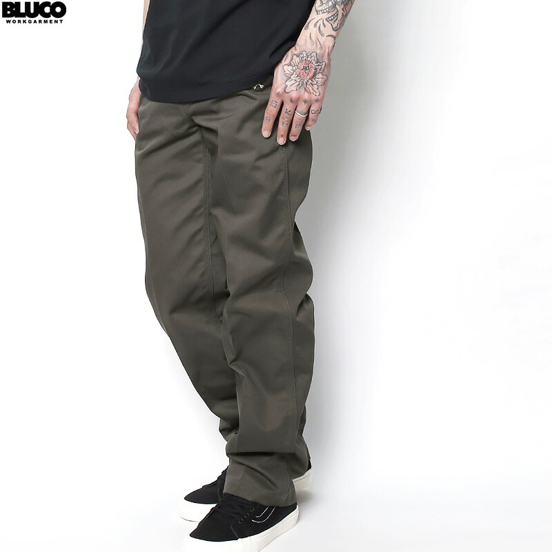 市場 BLUCO OL-004 WORK STANDARD ボトムス GRAY ブルコ メンズ PANTS