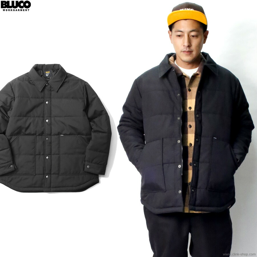 【楽天市場】BLUCO ブルコ 2024年秋冬新作 FALL WINTER キルティングジャケット メンズ 秋冬用 T/C ポリエステル65