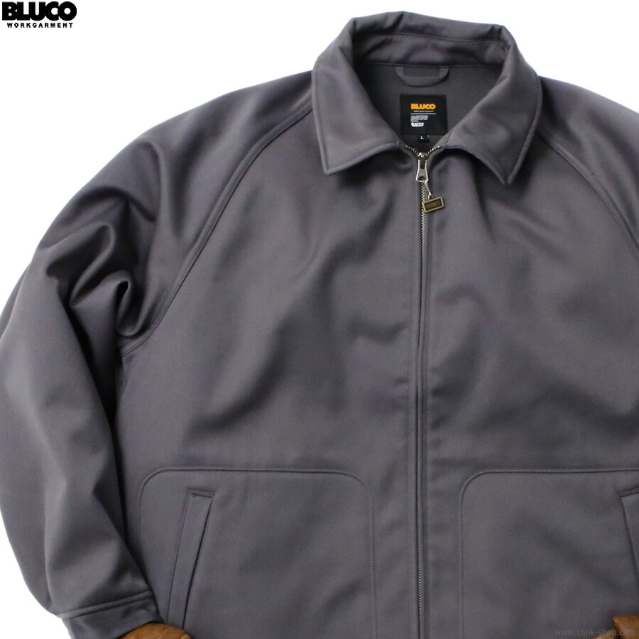 SALE 大売り出し 30％OFF BLUCO ブルコ 細工物上衣 メンズ 秋冬用 T/Cツイル ポリエステル75％ 綿25％ 薄墨色 M-XL BLUCO STRETCH WARM SWING TOP (GRAY) [157-31-043] アウター 自動二輪車 後ろ側フリース 上衣