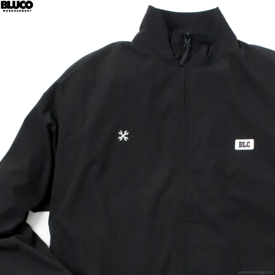 2026年春新作 BLUCO ブルコ ジャケット メンズ 春秋冬用 ナイロン90％ ポリウレタン10％ ブラック M-XL BLUCO ストレッチトラックジャケット (BLACK) [161-31-053] アウター セットアップ
