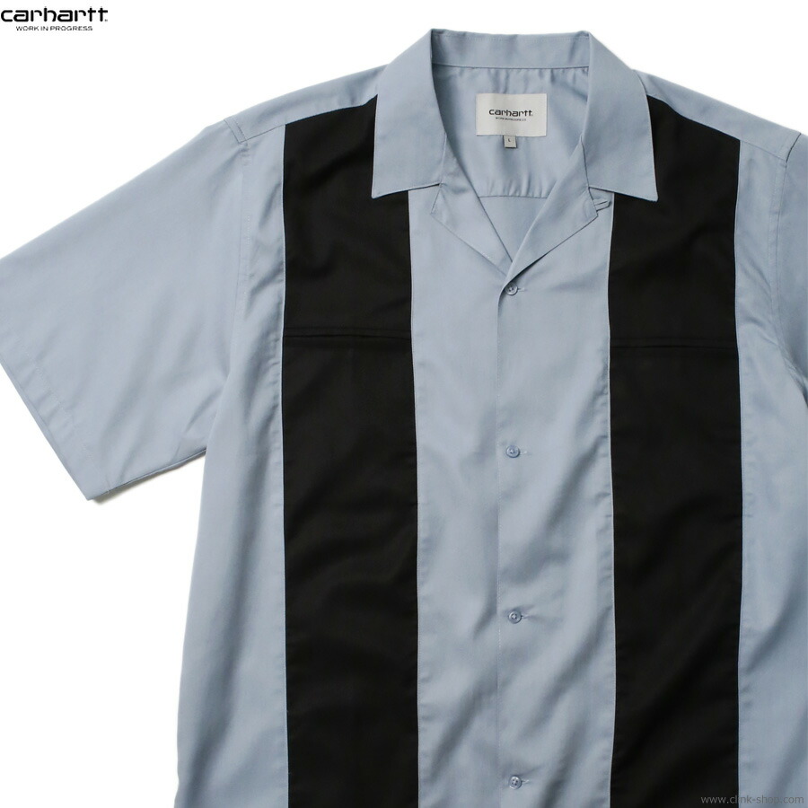 carhartt 半袖シャツ & 半ズボン　セットアップ M 黒白 carhartt 半袖シャツ & 半ズボンセットアップ M 黒白グラフィック