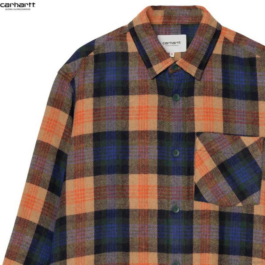 楽天市場】CARHARTT WIP カーハート CARHARTT WIP L/S FLINT