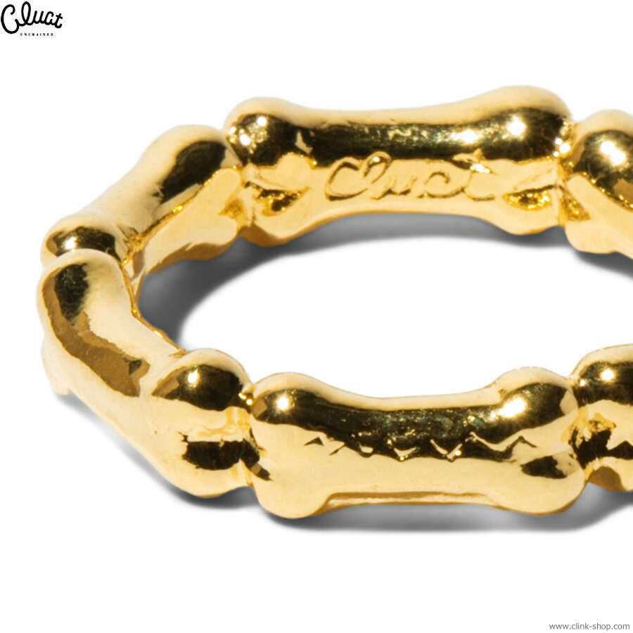 CLUCT クラクト リング メンズ ブラス 真鍮 CLUCT BONE [RING] (GOLD) #05142 アメカジ 指輪 ボーン 骨 10,032円