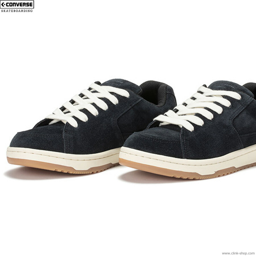 SALE セール 30%OFF CONVERSE コンバース スニーカー スケートボーディング メンズ ブラック スエード CONVERSE SKATEBOARDING SKATESTAR SK OX (BLACK/WHITE) 90年代 SKATESTAR|clink