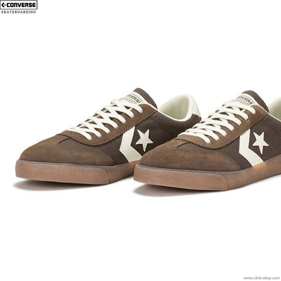 CONVERSE コンバース スニーカー スケートボーディング メンズ ブラウン キャンバス CONVERSE SKATEBOARDING ROADCLASSIC SK OX (BROWN/BEIGE) ランニング 33701910