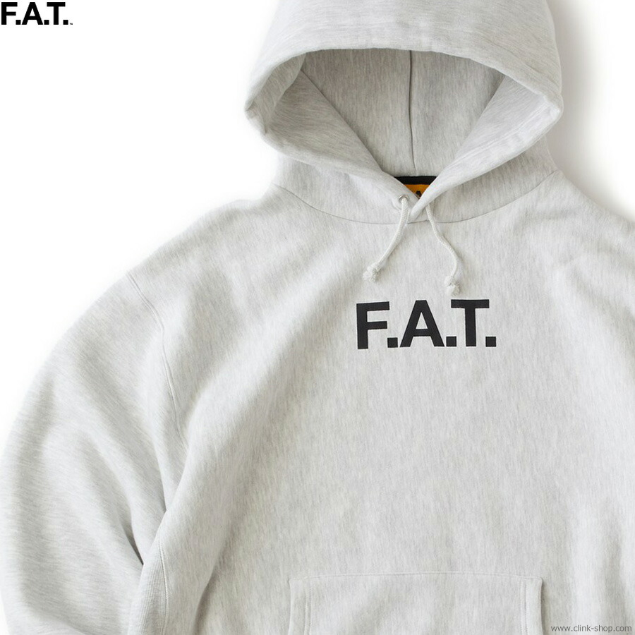 F.A.T. エフエーティー プルオーバーパーカー メンズ 春秋冬用 綿65％ ポリエステル35％ グレー M-XL F.A.T. SIGOODY (L GRAY) [F32610-SW04] トップス ゆったり ワイド スウェット