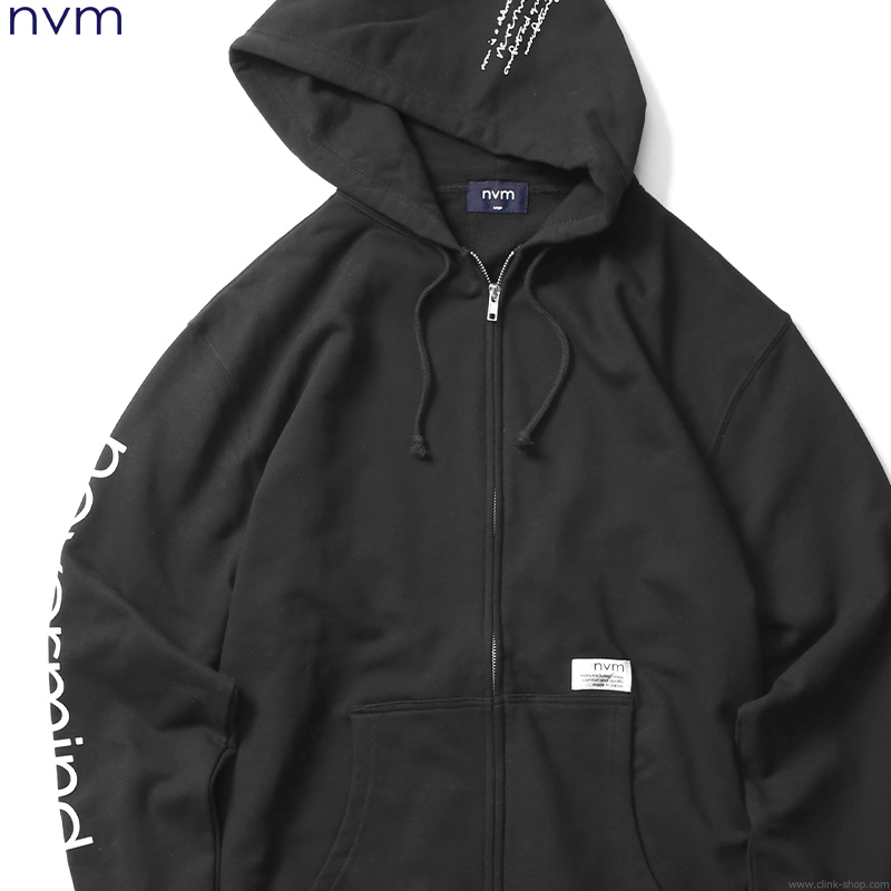 レビューで送料無料 Nvm エヌブイエム Nvm Nevermind Z Parka Black Nvm18a Sw02 メンズ トップス スウェット パーカー ジップアップ 絶対一番安い Ilsudest It