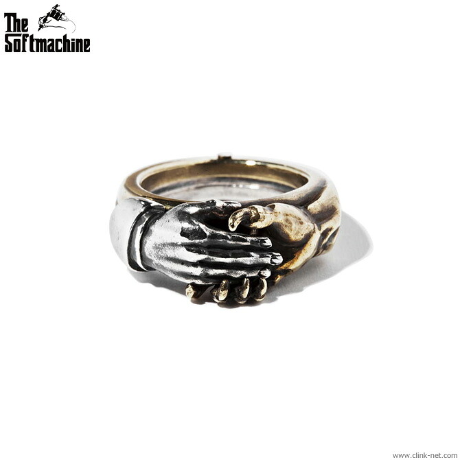 SOFTMACHINE ソフトマシーン リング シルバー SILVER925 真鍮 ブラス SOFTMACHINE S.M.S RING タトゥーデザイン TATTO