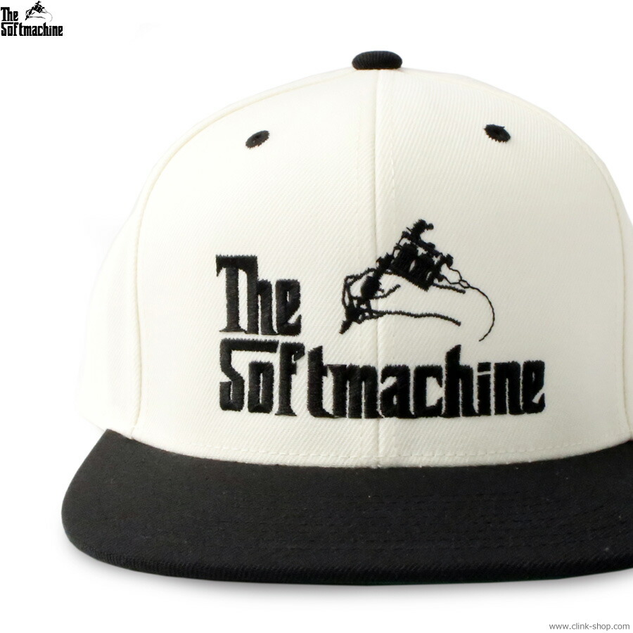 SOFTMACHINE ソフトマシーン キャップ メンズ オールシーズン SOFTMACHINE GOD CAP (WHITE) タトゥーデザイン ロゴ刺繍