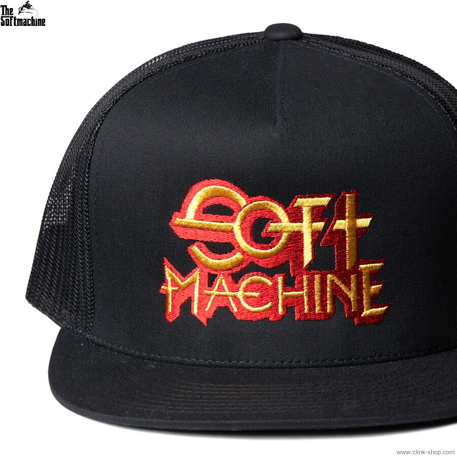 SOFTMACHINE ソフトマシーン メッシュキャップ メンズ オールシーズン SOFTMACHINE MADMAN CAP (BLACK) タトゥーデザイン