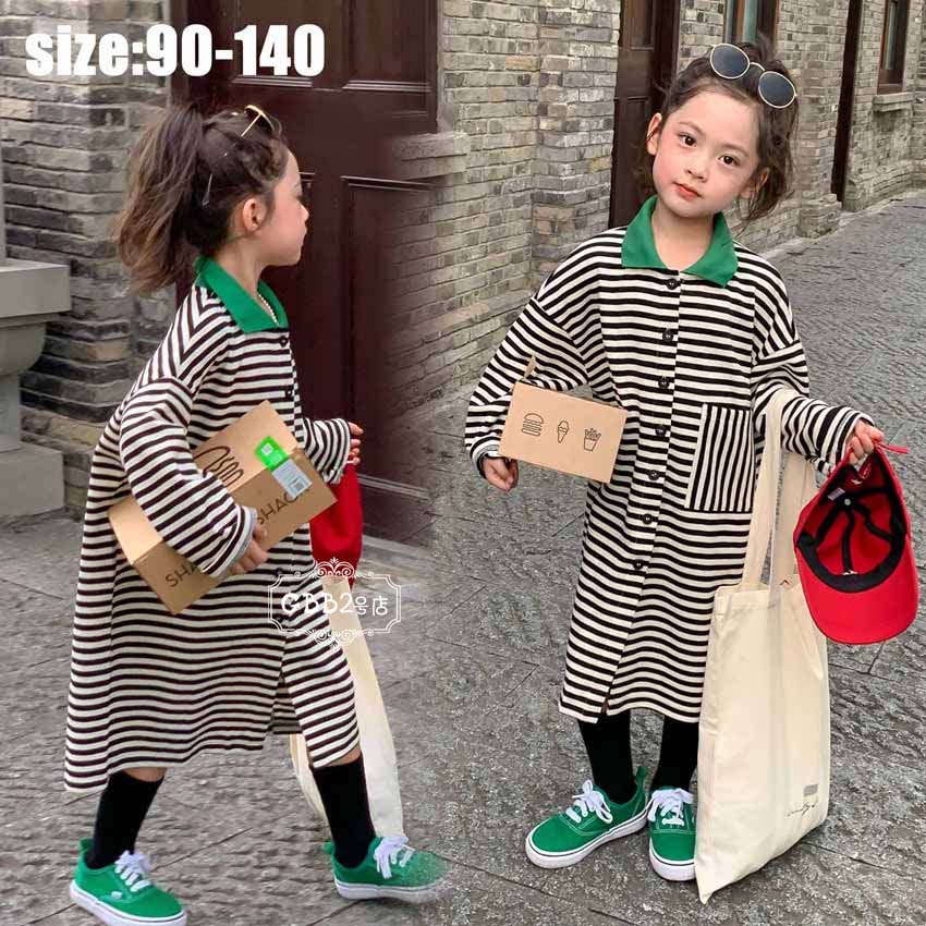 楽天市場】ワンピース 女の子 長袖 110 140 春 秋 冬 かわいい