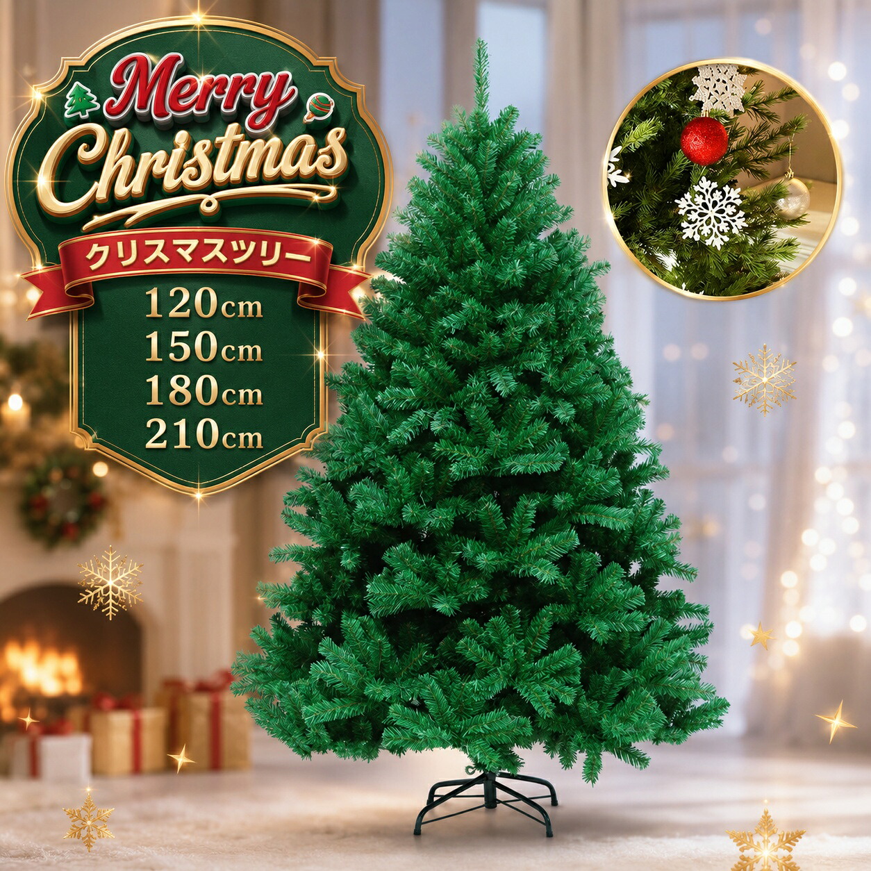【店長おすすめ】クリスマスツリー 90cm 120cm 150cm 180cm アースカラー 簡単組み立て ヌードツリー 幻想的なツリー 高濃密度 豪華 葉 サイズ豊富 葉が落ちない 本物のようなツリー 高級 北欧風 お洒落｜くらし小物屋