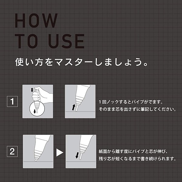 タイムセール - ぺんてる オレンズ シャープペン メール便発送 0.5mm ネロ 文房具・事務用品