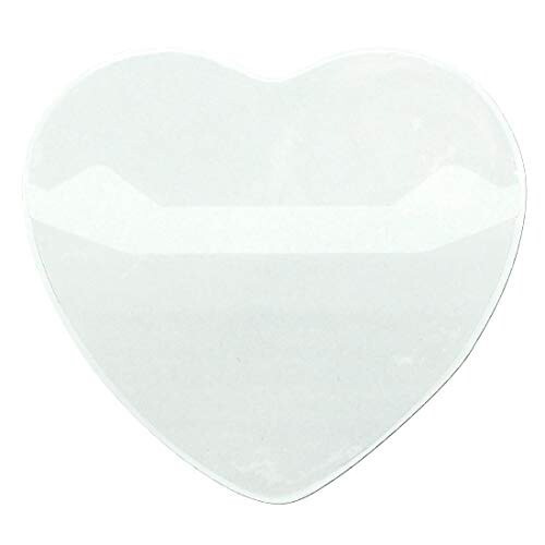 楽天市場 送料無料 お徳用 缶バッジカバー ハート型 15枚入 保護 保存 キャラクター メール便発送 Clips クリップス