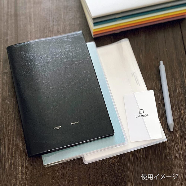 LACONIC Style Notebook A5 - Clear Cover