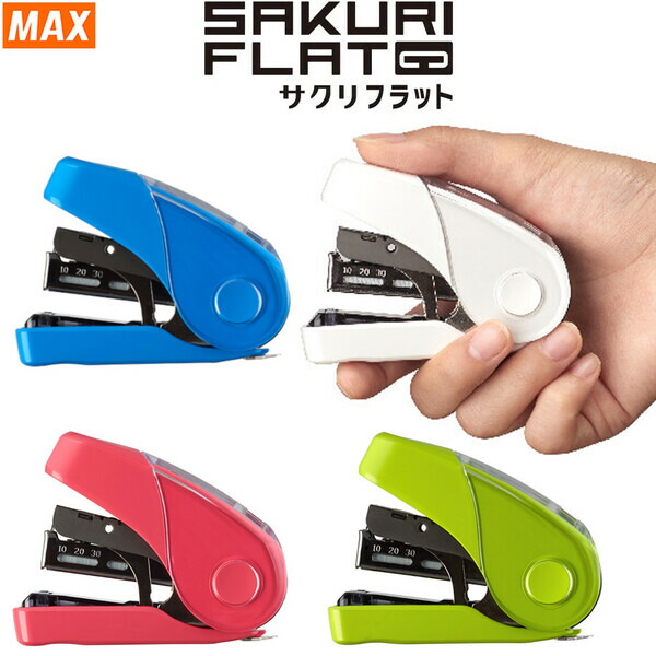 ホッチキス　MAX 楽天市場】MAX（マックス）サクリフラット ホッチキス [ake] [M