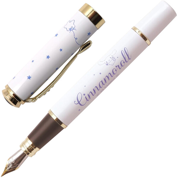 楽天市場】万年筆 シナモロール F/細字 両用式 インクカートリッジ