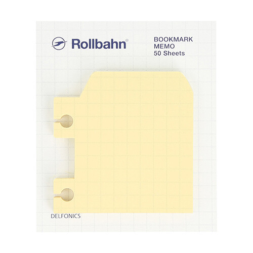 楽天市場】ロルバーン ブックマーク型メモ クリーム 50枚入 5mm方眼