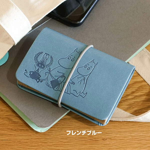 免運費！五種顏色可選！姆明卡包，風琴式設計，7個口袋，美樂蒂和史力奇圖案，非常適合收納醫療卡、積分卡和名片。 High Tide - 郵寄出貨。