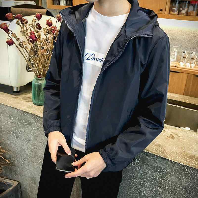 楽天市場】メンズ ウインドブレーカー ポケット ファスナー 付