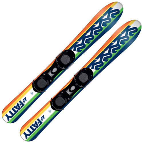 【楽天市場】【とてもお手軽・軽量ショートスキー！】K2 ショートスキー FATTY 88cm【スキー板】：スキー用品 クリアランス・マート