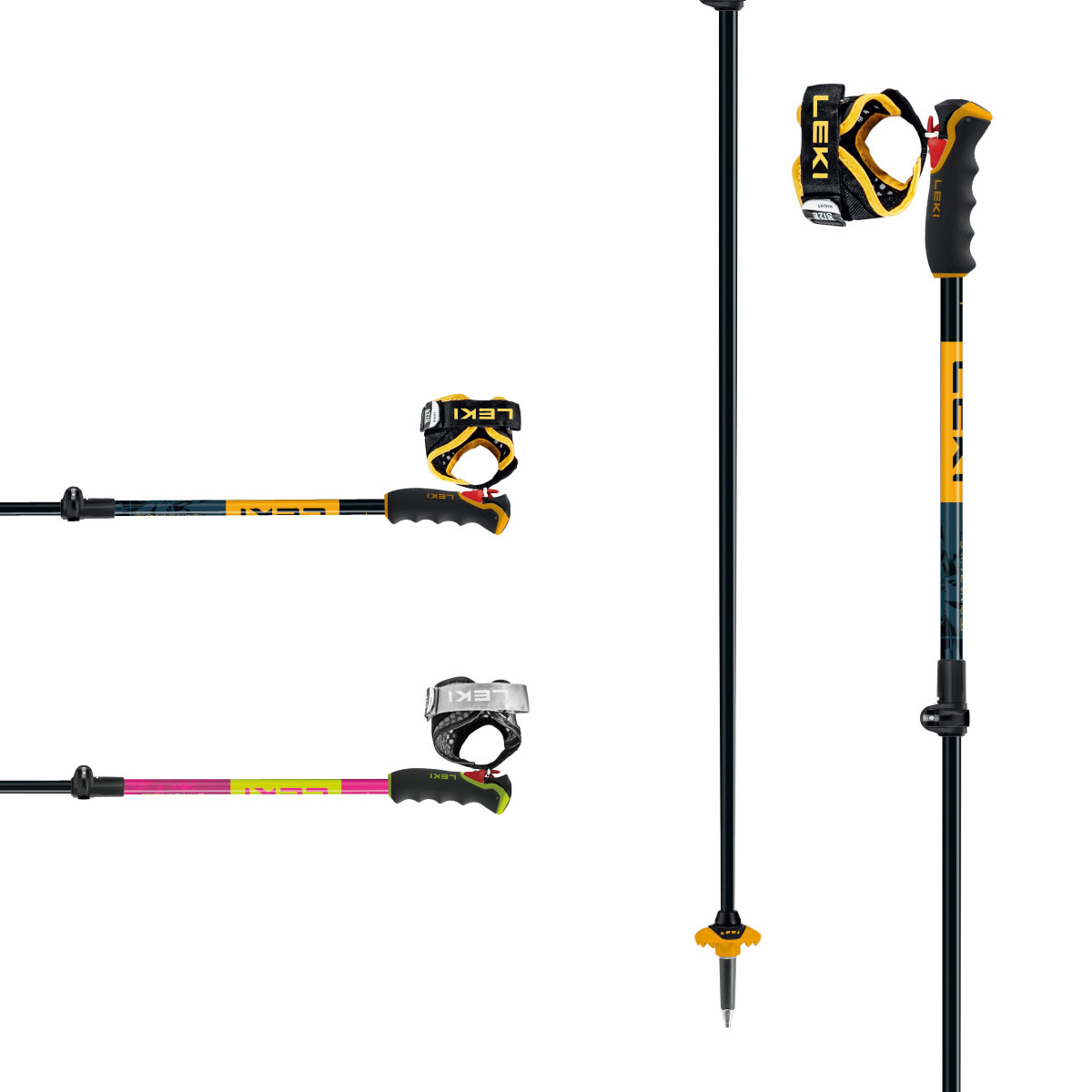 LEKI レキ スキーポール SLストック ＜2026＞ WCR LITE SL 3D